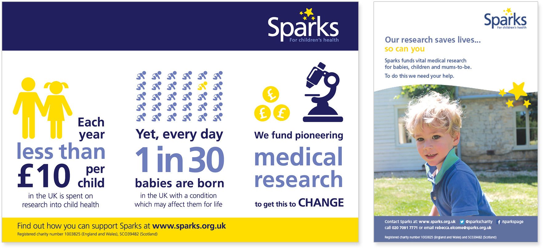 Advertisements for Sparks