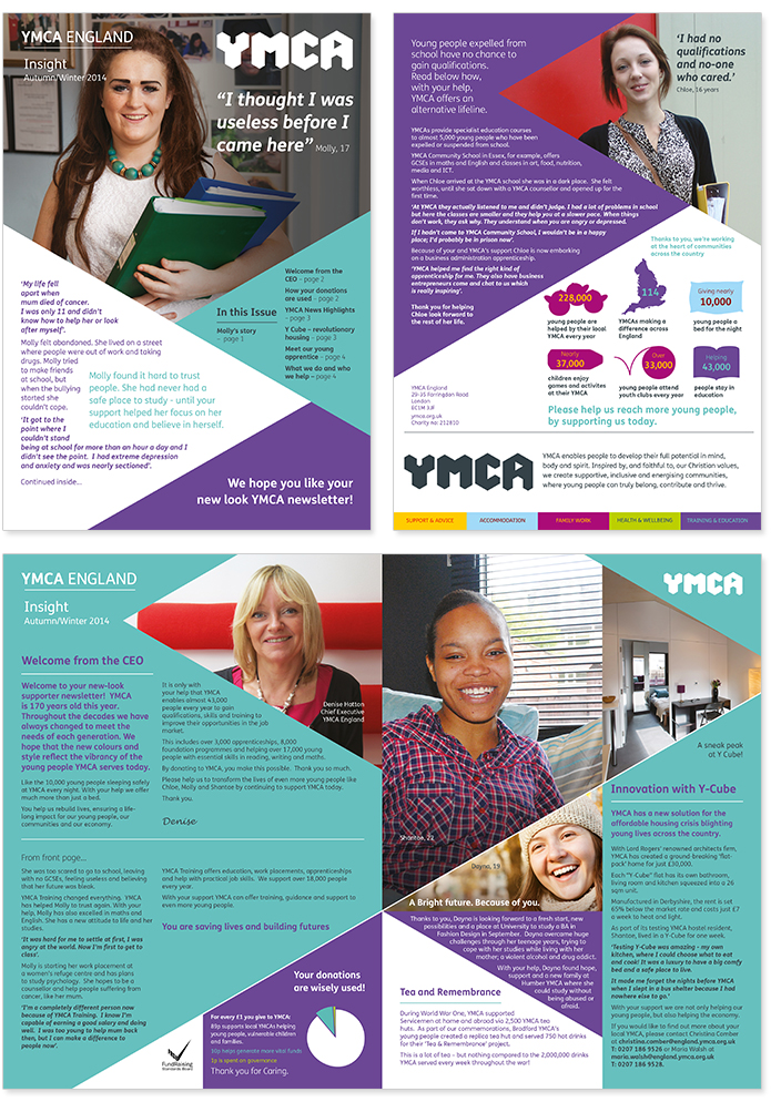 Newsletter for YMCA 