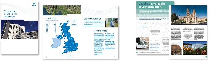 examples of our brochure design