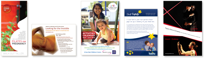 examples of our leaflet design
